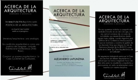 Información oficial de la Casa Curutchet