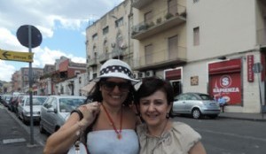 Italia 2014 Mariela Lopazzo y Cinzia Ferrara