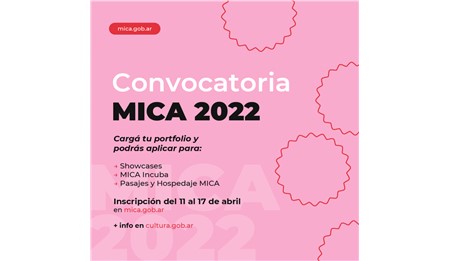 Convocatoria para participar en el MICA 2022