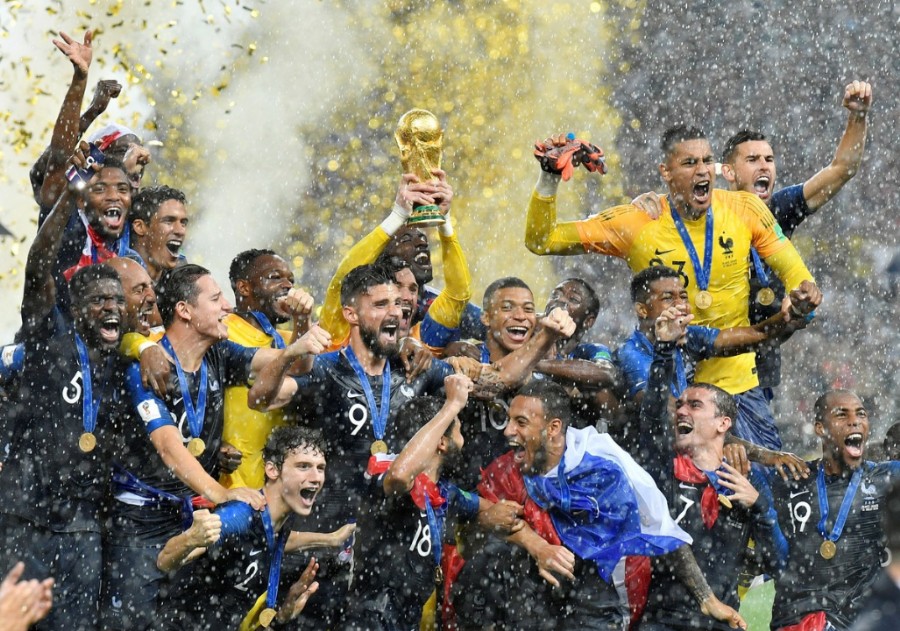 Impacto visual de Francia campeón del Mundial de Rusia 2018