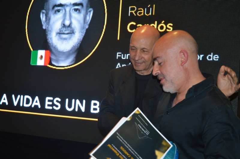 Osvaldo Palena y Raúl Cardós. Foto Dopler Agencia de Noticias de Diseño. Todos los derechos reservados