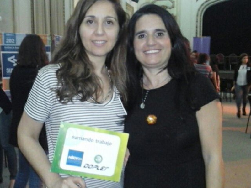 Valeria Salazar colega y miembro de la ADCV Capital, directora junto a Muriel Walter del estudio REDdiseño