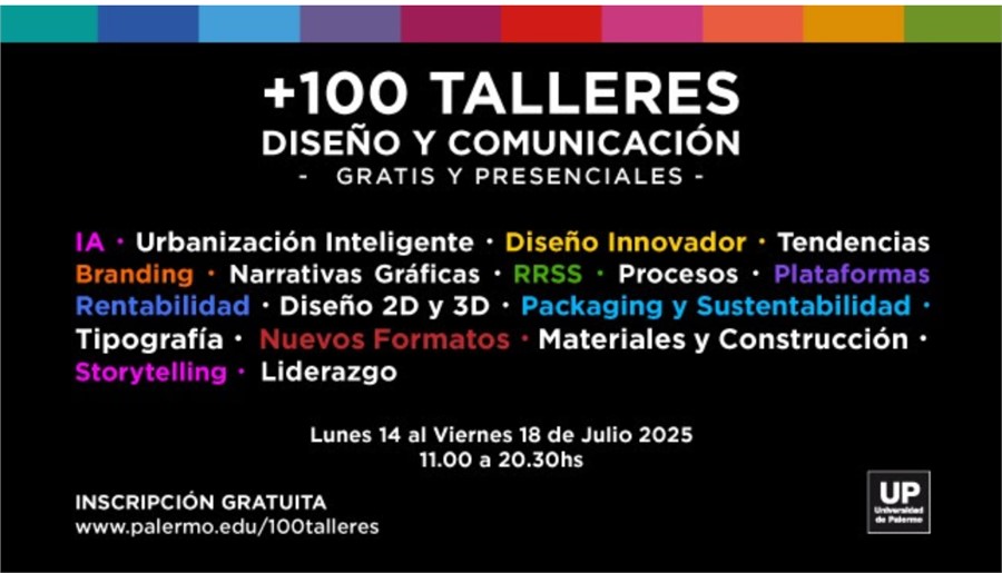 UP 100 Talleres gratis presenciales