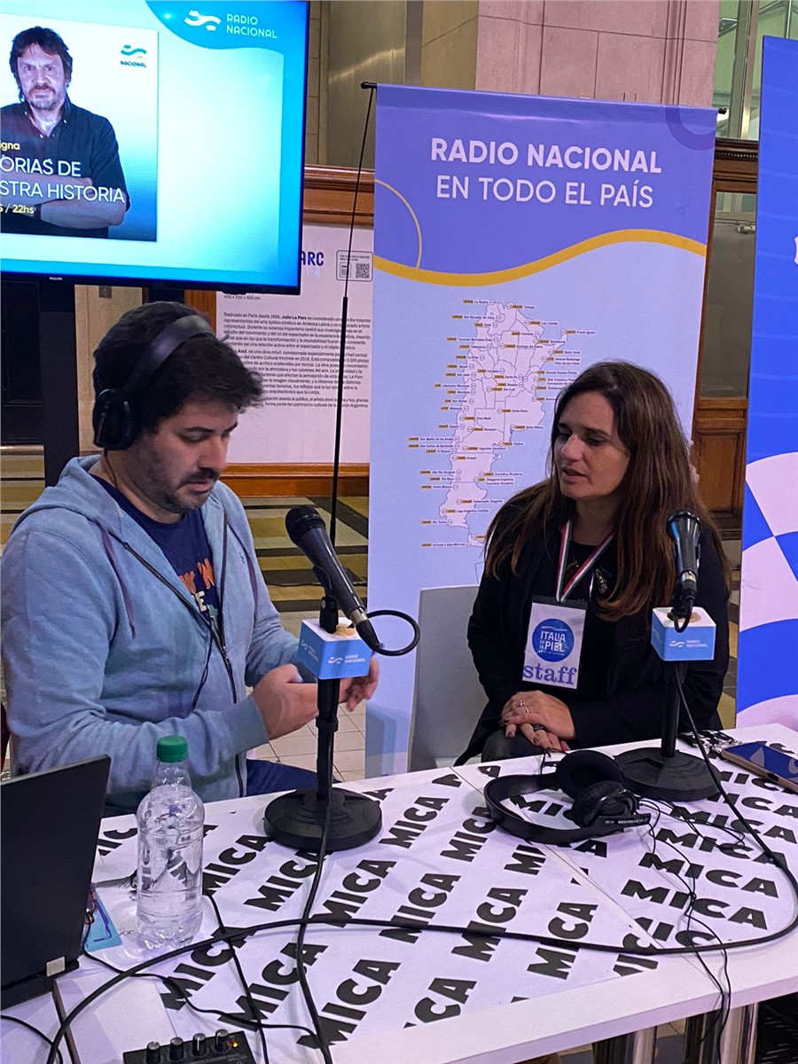 Entrevista en Radio Nacional para contar del Corredor Productivo y las acciones en Argentina como Gte de Producción.