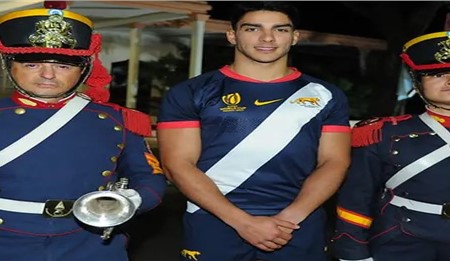 La nueva camiseta de Los Pumas