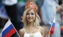 El Estadio Olímpico Luzhniki abrió sus puertas a más de 80.000 espectadores de todo el mundo para presenciar la ceremonia de inauguración del Mundial. Foto Infobae