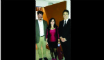 Director  de la Casa Curutchet , Arq. Julio Santana y Embajador de Suiza en Argentina Hanspeter Mock