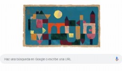 Google doodle: homenaje Rote Brücke, puente rojo. Obra de 1928