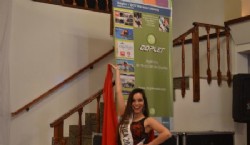 Miss América 2018 y Miss Teen Globe 2018 Srta Nadia Sommariva.  Foto Dopler Agencia de Noticias de Diseño. Todos los derechos reservados