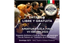 Gran  Gala Final Nacional del “FESTIVAL DE LA MÚSICA ITALIANA DE LA PLATA